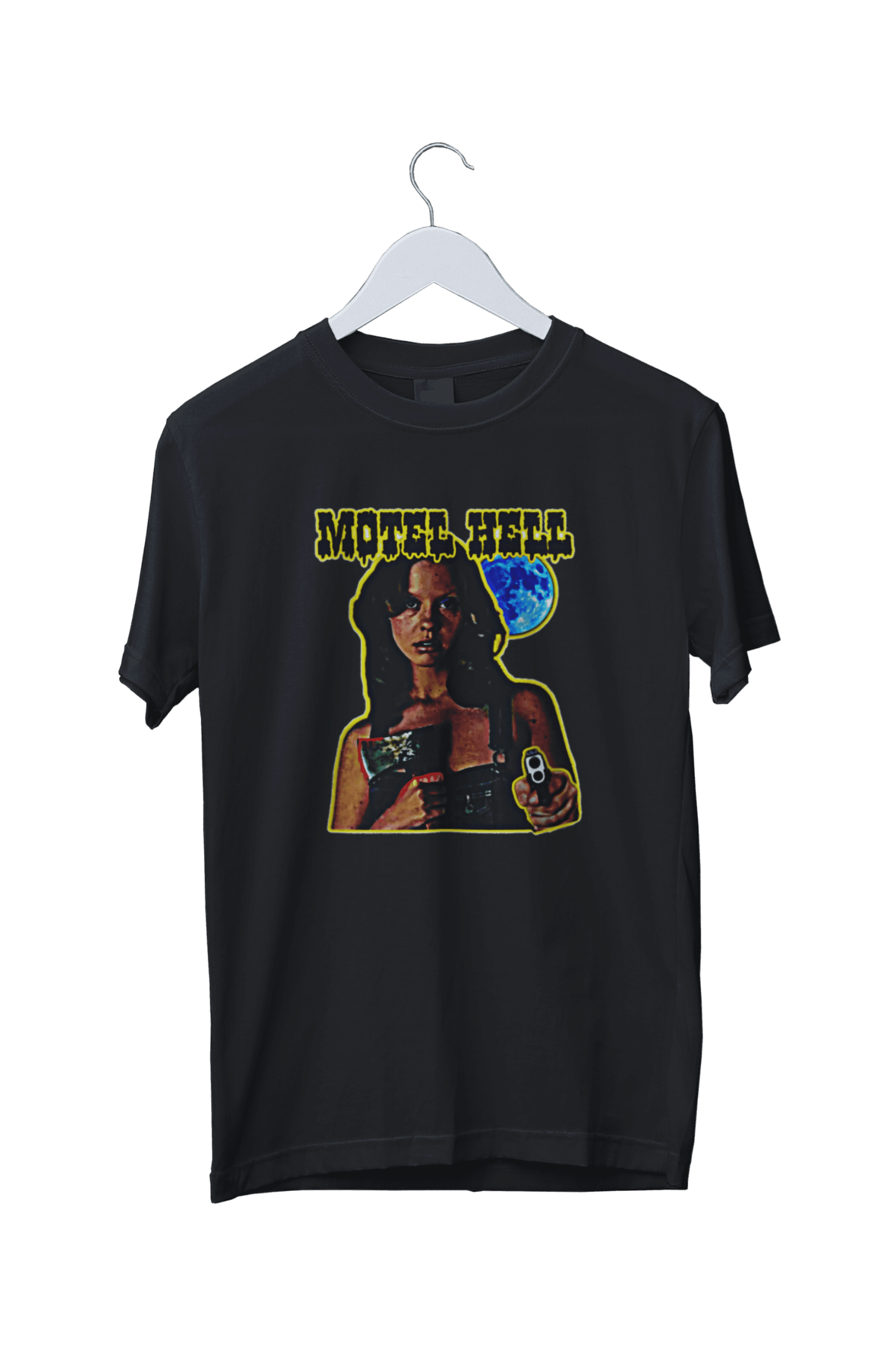 Playera gráfica Motel Hell